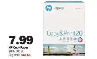 Meijer HP Copy Paper offer