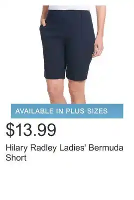 Costco Hilary Radley Ladies' Bermuda Short offer