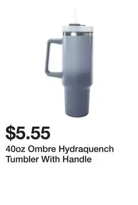 Five Below 40oz Ombre Hydraquench Tumbler With Handle offer