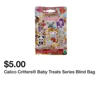 Five Below Calico Critters Baby Treats Series Blind Bag offer