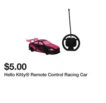 Five Below Hello Kitty Remote Control Racing Car offer