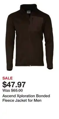Cabela's Ascend Xploration Bonded Fleece Jacket for Men offer