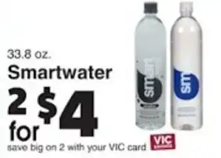 Harris Teeter Smartwater offer