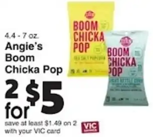 Harris Teeter Angie's Boom Chicka Pop offer