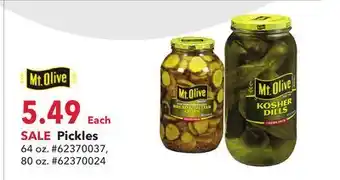 Runnings Mt. Olive Pickles offer