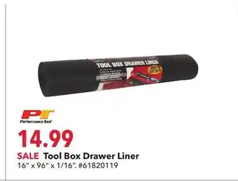 Runnings Performance Tool Tool Box Drawer Liner offer