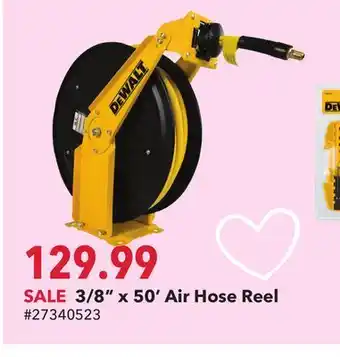 Runnings DEWALT 3/8 x 50' Air Hose Reel offer