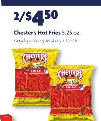 Family Dollar Chester's Hot Fries offer