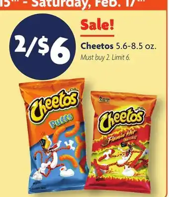 Family Dollar Cheetos offer