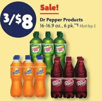 Family Dollar Dr Pepper Products offer