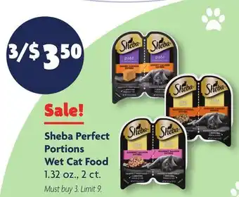 Family Dollar Sheba Perfect Portions Wet Cat Food offer