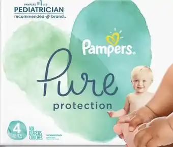 Target Pampers Pure Protection 108-ct. diapers offer