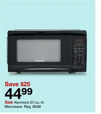 Target Kenmore 0.7-cu.-ft. Microwave offer