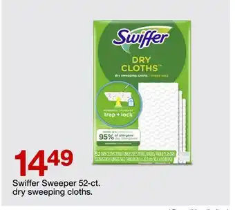 Target Swiffer Sweeper offer