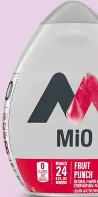 Target Crystal Light and MiO liquid beverage enhancers offer