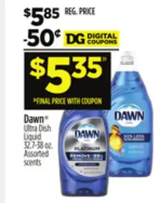 Dollar General Dawn Ultra Dish Liquid offer