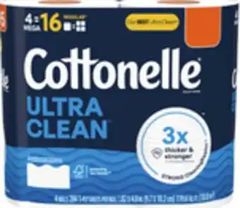 Dollar General Cottonelle Ultra Clean or Ultra ComfortTM Bath Tissue offer