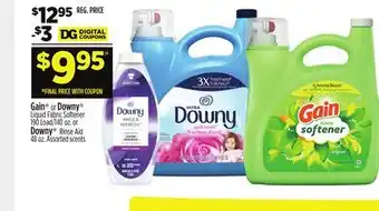 Dollar General Gain or Downy offer