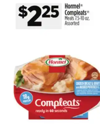 Dollar General Hormel Compleats Meals offer