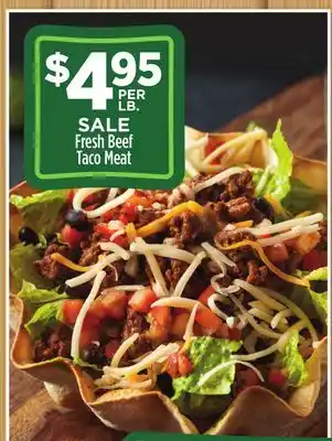 Dollar General Fresh Beef Taco Meat offer