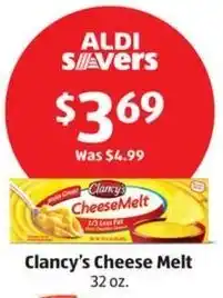 Aldi Clancy's Cheese Melt offer