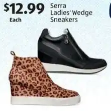 Aldi Serra Ladies' Wedge Sneakers offer