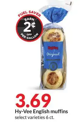 Hy-Vee Hy-Vee English muffins offer