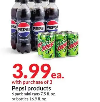 Hy-Vee Pepsi products offer