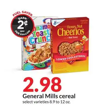 Hy-Vee General Mills cereal offer