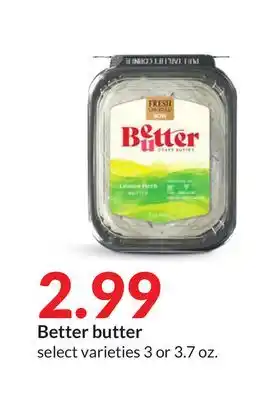 Hy-Vee Better butter offer