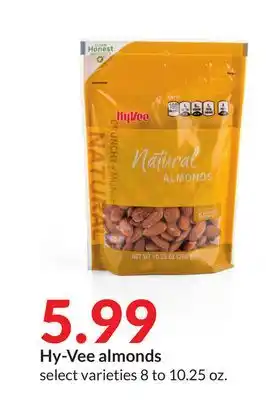 Hy-Vee Hy-Vee almonds offer
