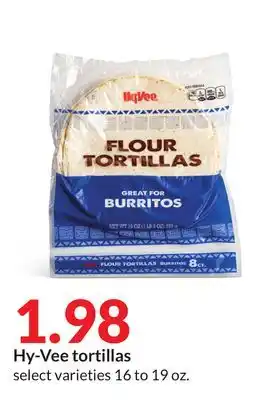 Hy-Vee Hy-Vee tortillas offer