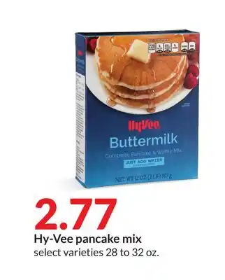 Hy-Vee Hy-Vee pancake mix offer