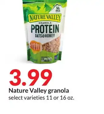 Hy-Vee Nature Valley granola offer