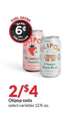 Hy-Vee Olipop soda offer