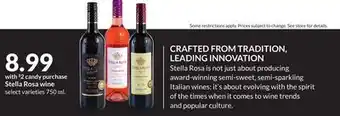 Hy-Vee Stella Rosa wine offer