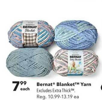 JOANN Bernat Blanket Yarn offer