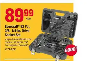 Napa Evercraft Drive Socket Set offer