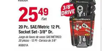 Napa Socket Set offer