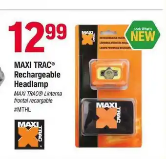 Napa Maxi-trac Rechargeable Headlamp offer