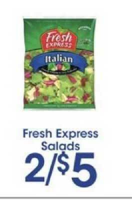 Price Rite Fresh Express Salads offer