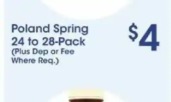 Price Rite Poland Spring offer