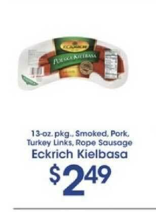 Price Rite Eckrich Kielbasa offer