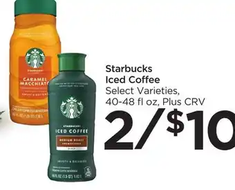 Food 4 Less Starbucks Iced Coffee offer