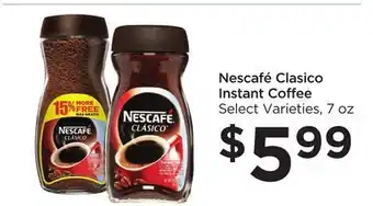 Food 4 Less Nescafé Clasico Instant Coffee offer