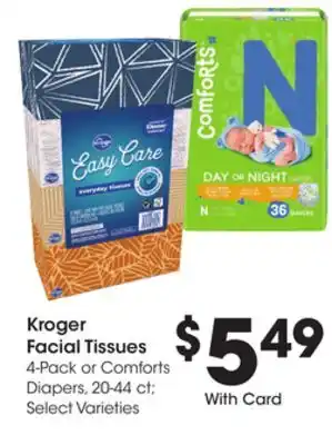 Ralphs Kroger Facial Tissues offer