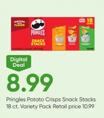 Stater Bros Pringles Potato Crisps Snack Stacks offer