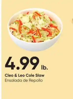 Stater Bros Cleo & Leo Cole Slaw offer