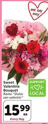 Albertsons Sweet Valentine Bouquet offer