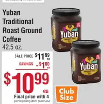 Smart & Final Yuban Traditional Roast Ground Coffee offer
